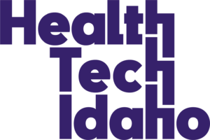 Health Tech Idaho word mark purple